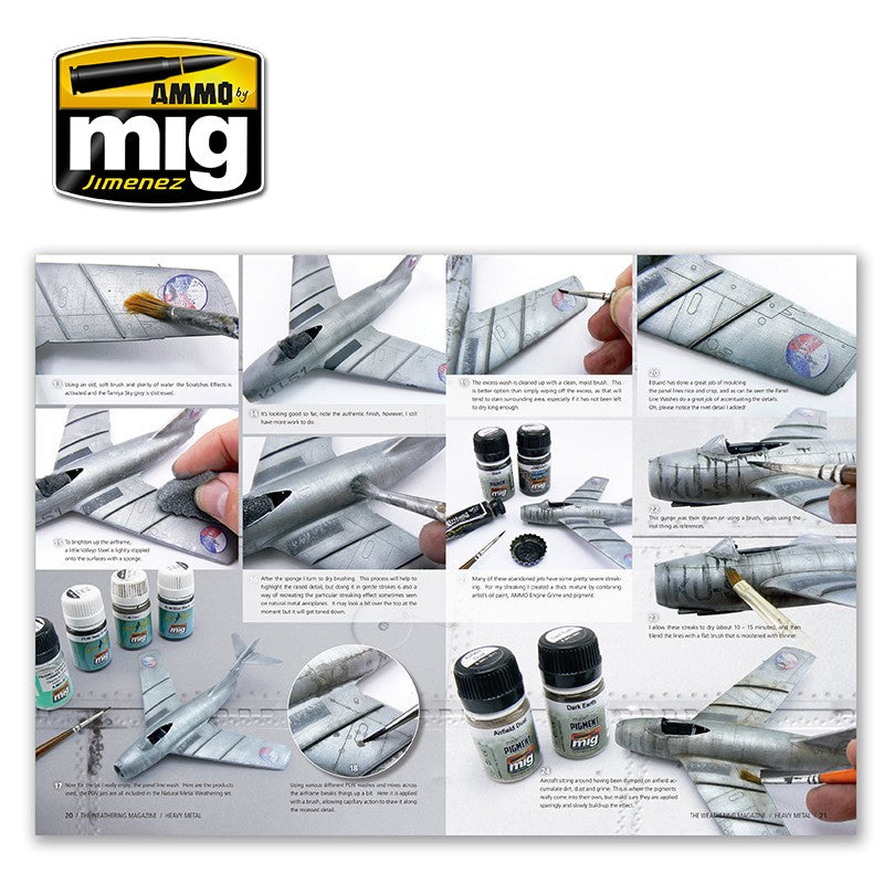 Ammo Mig The Weathering Magazine No 14: Heavy Metal (English) | 8432074045137