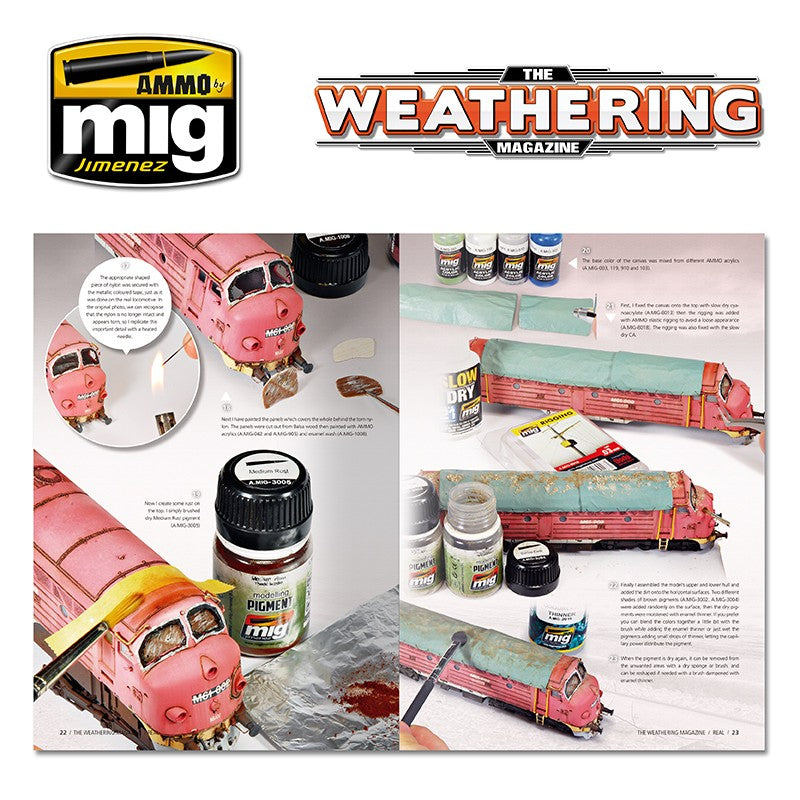 Ammo Mig The Weathering Magazine No 18: Real (English) | 8432074045175