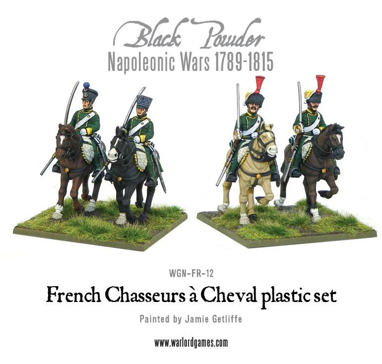 Black Powder French Chasseurs a Cheval Light Cavalry | 5060393701927
