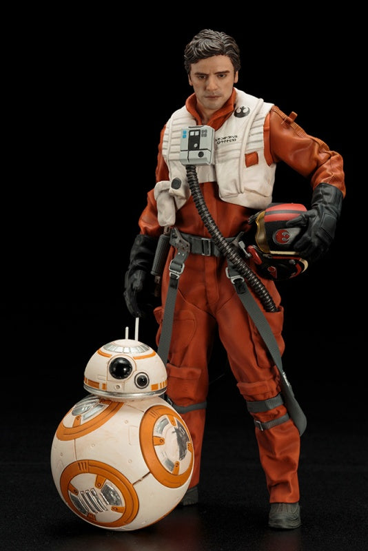 Kotobukiya 1/10 ARTFX+ Star Wars Poe Dameron & BB-8 Set of 2 Figures | 190526002418