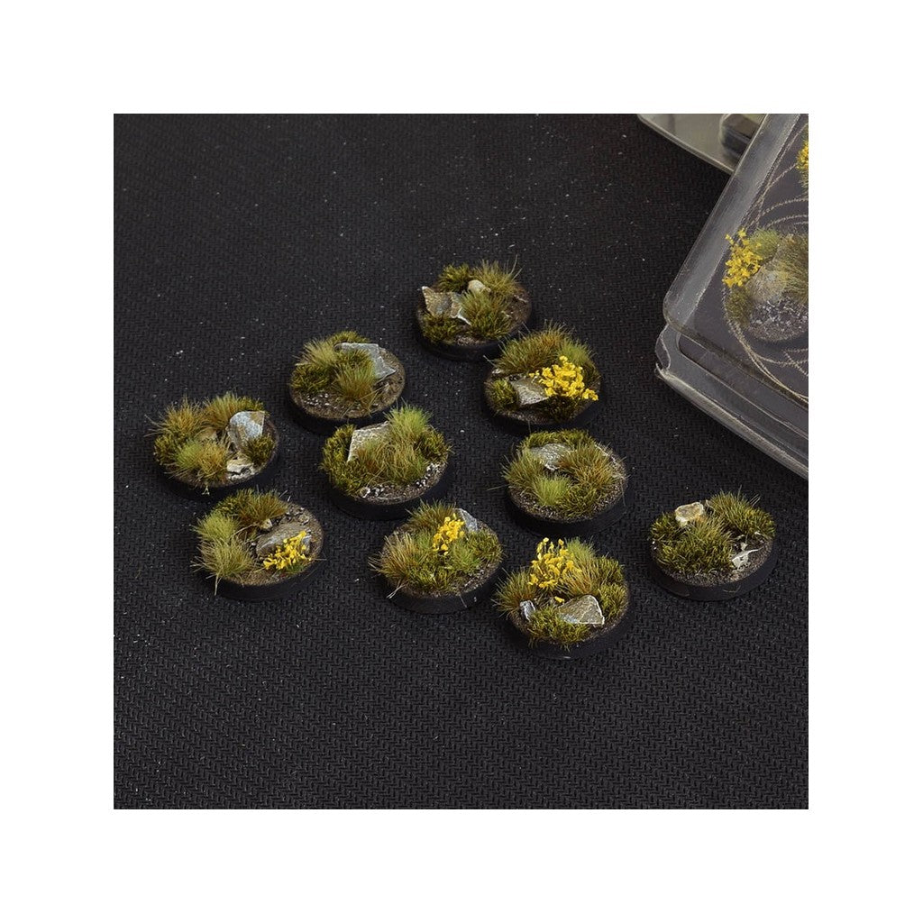 Gamers Grass Battle Ready Bases - Highland - Round 25mm (x10) | 738956788436
