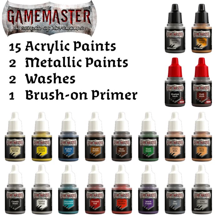 GAMEMASTER Character Starter Paint Set | 5713799100404