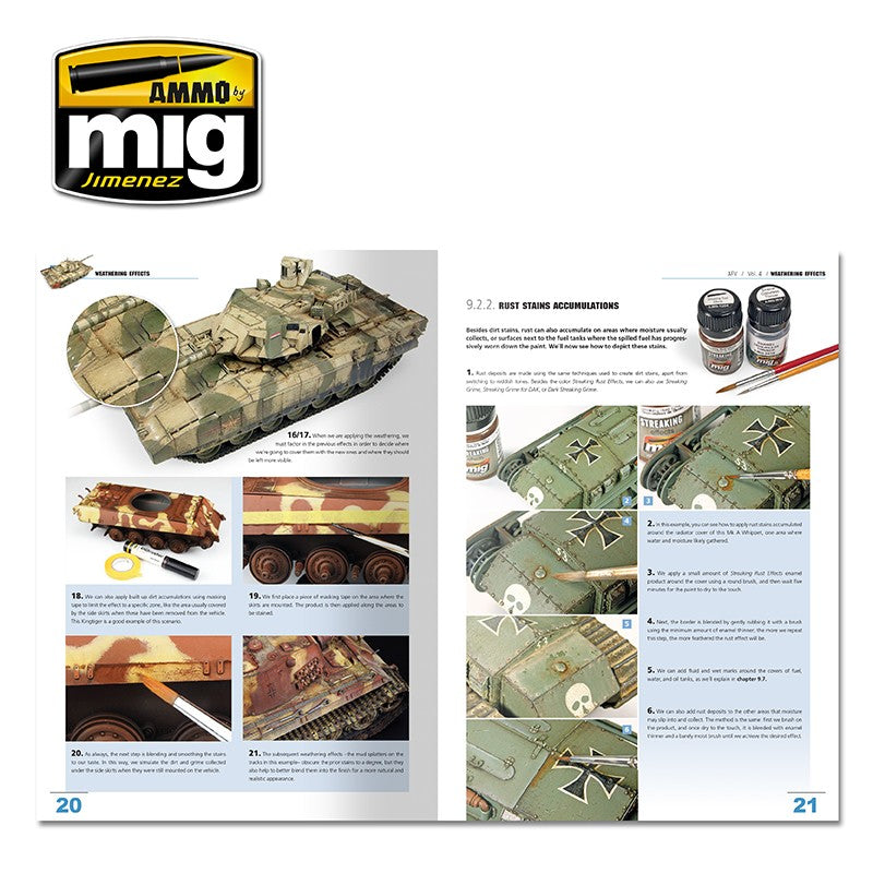Ammo Mig Encyclopedia of Armour Modelling Techniques - Vol. 4: Weathering (English) | 8432074061533