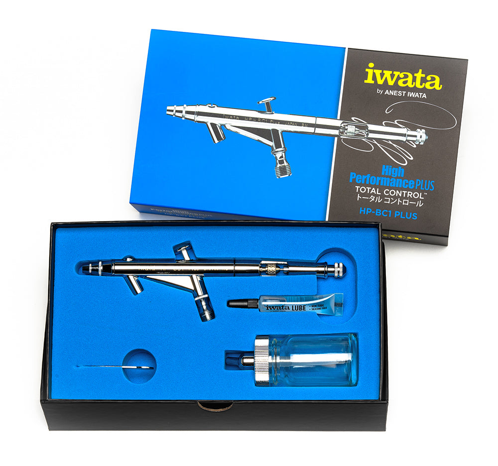 IWATA High-Performance HP-BC Plus Siphon Feed Dual Action Airbrush | 734748050613
