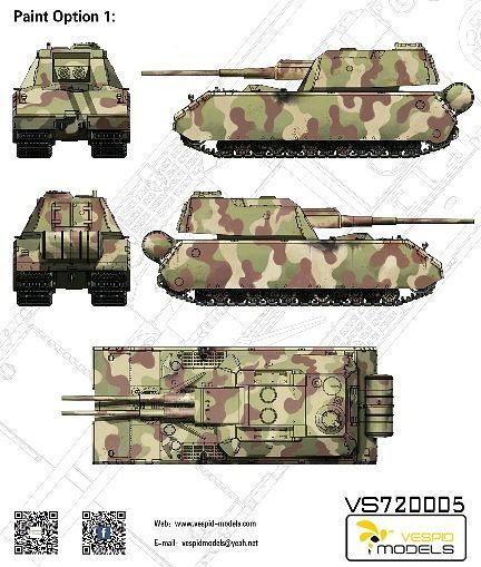Vespid Models 1/72 Flakpanzer VIII Maus | 7200052