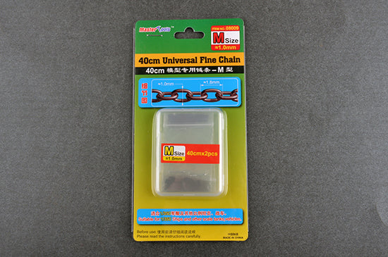Master Tools 40cm Universal Fine Chain M Size 1.0mm x 1.8mm | 9580208080093