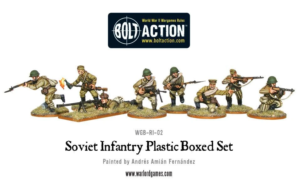 Bolt Action Soviet Infantry | 5060200844427