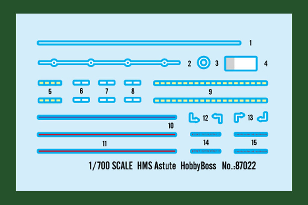Hobby Boss 1/700 HMS Astute | 6939319270221