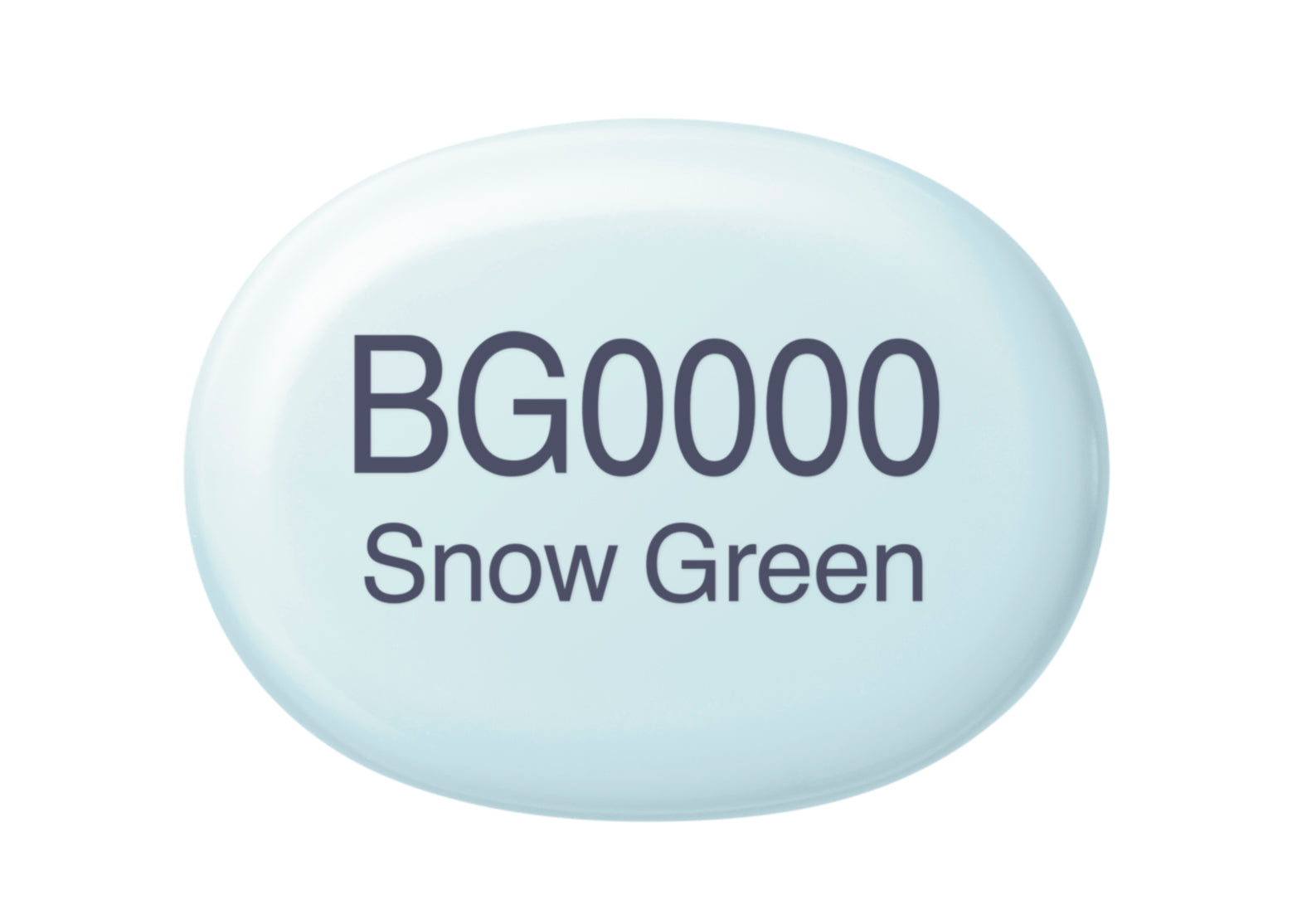 Copic Sketch Marker Blue Greens, Snow Green BG0000 | 4511338050491