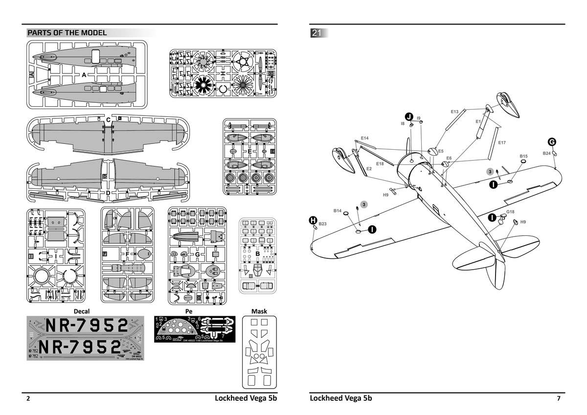Dora Wings Lockheed Vega 5b 'Record flights' | 4820237050366