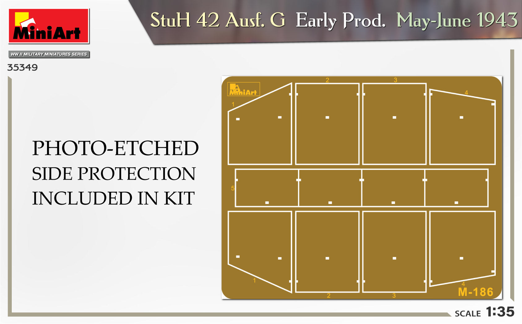 Miniart 1/35 Stuh 42 Ausf. G Early Prod (May-June 1943) | 5905090346128