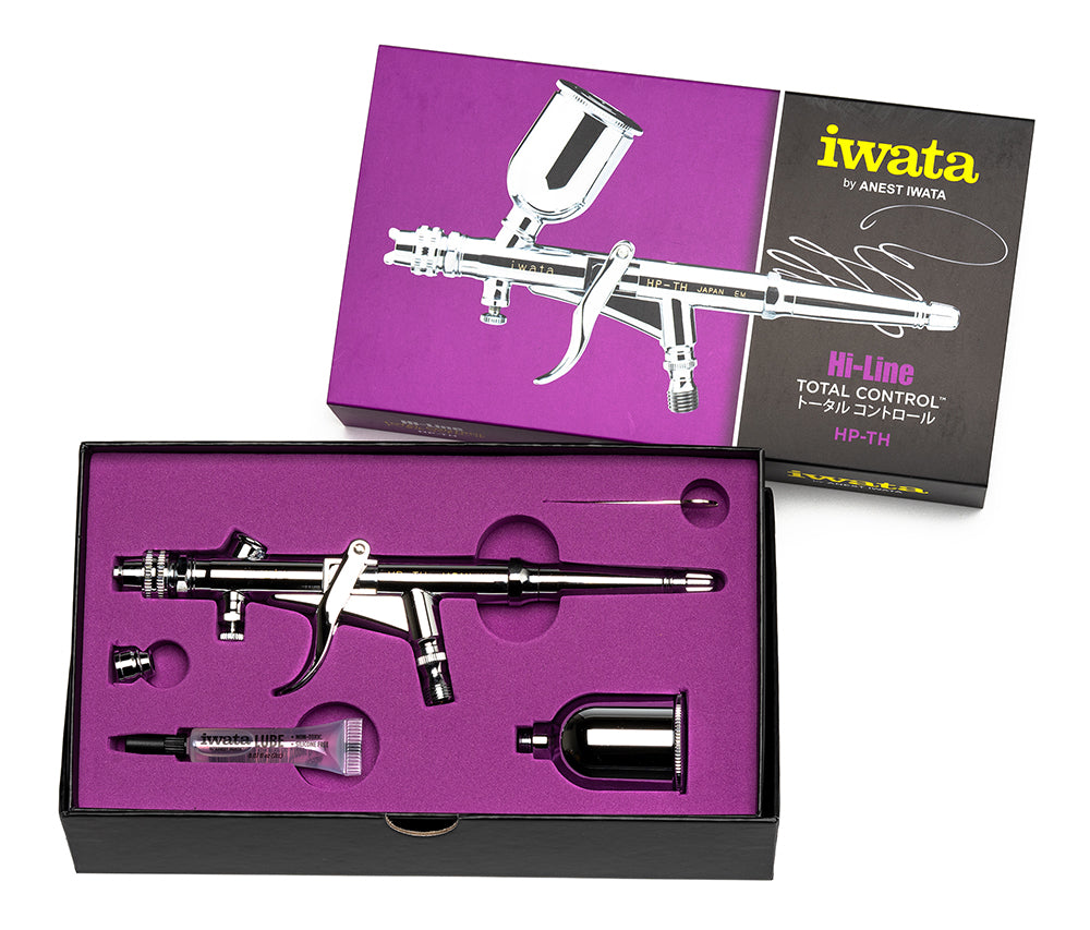 IWATA Hi-Line HP-TH Gravity Feed Dual Action Trigger Airbrush | 734748051436