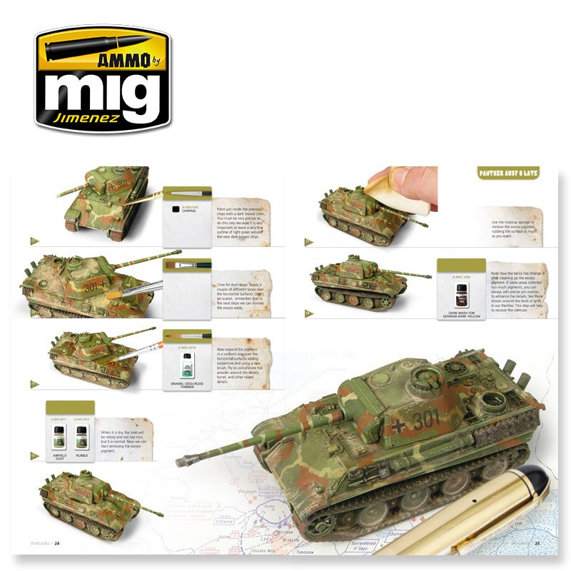 Ammo Mig Painting Wargame Tanks Guide (English) | 8432074060031