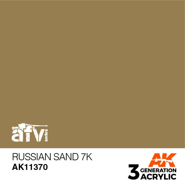 AK Interactive 3G Russian Sand 7K | 8435568310339