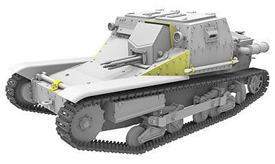 Bronco Models 1/35 Hungarian 35M Ansaldo Carro Veloce L3/35 Italian Tankette (2 in 1) w/ Twin 34/37M Gebauer MG | 6970162330625