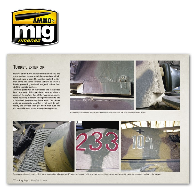Ammo Mig King Tiger - Visual Modelers Guide (English) | 8432074060222