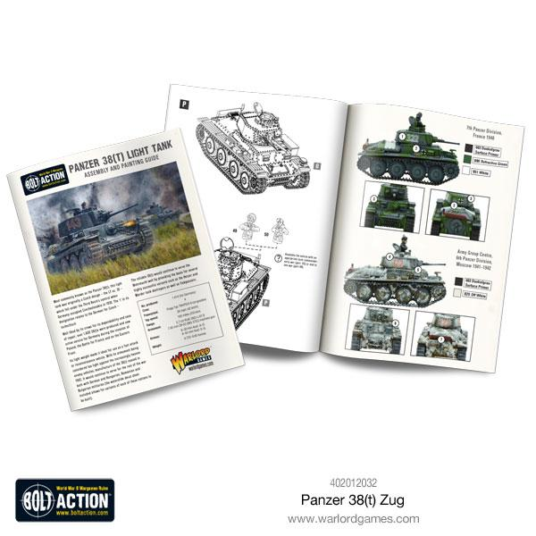 Bolt Action Panzer 38(T) ZUG | 5060393709121