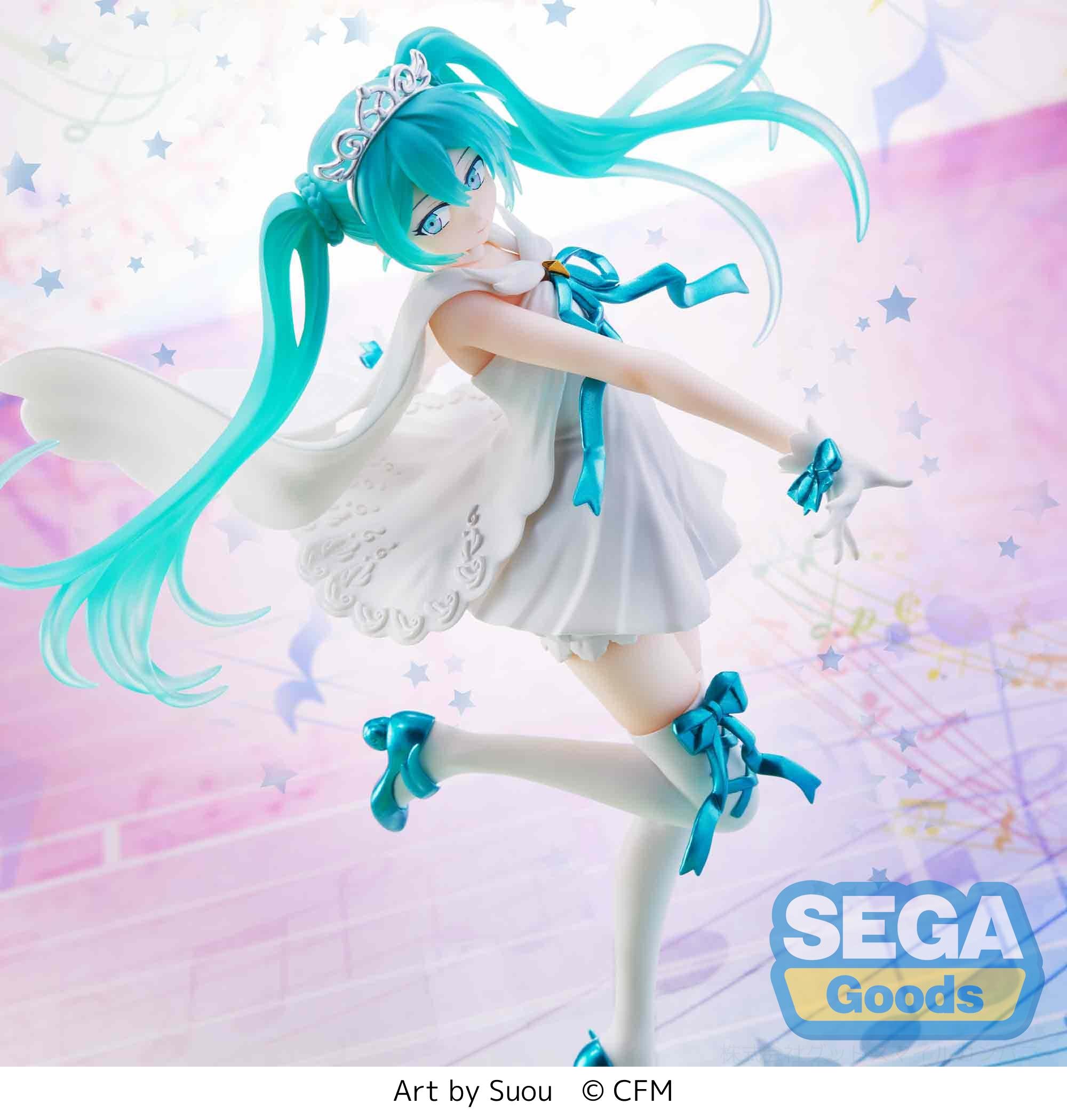Hatsune Miku Series Miku 15th Anniversary Suou Ver. SPM Figure | 4580779506386