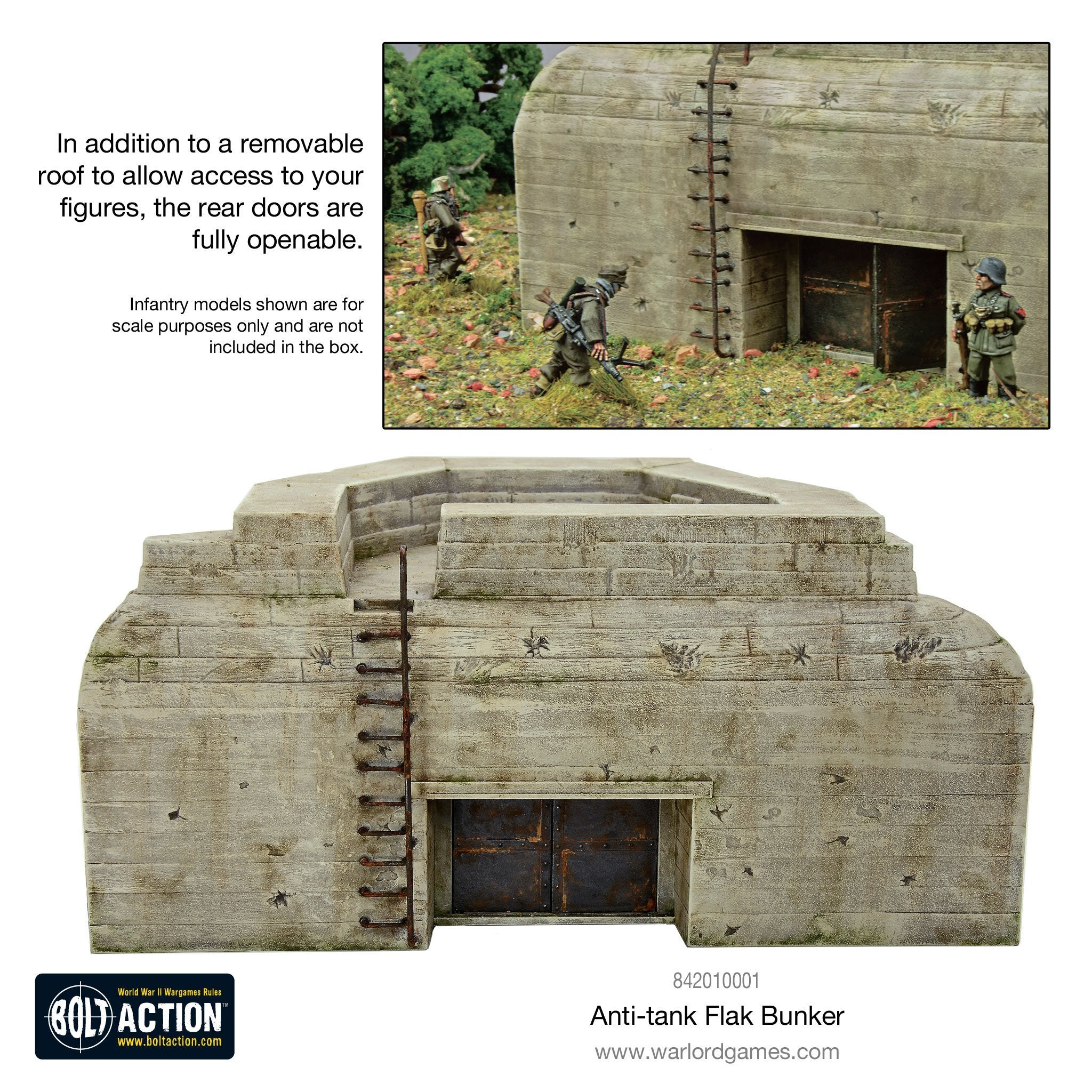 Bolt Action Anti-Tank / Flak Bunker | 5060572500358