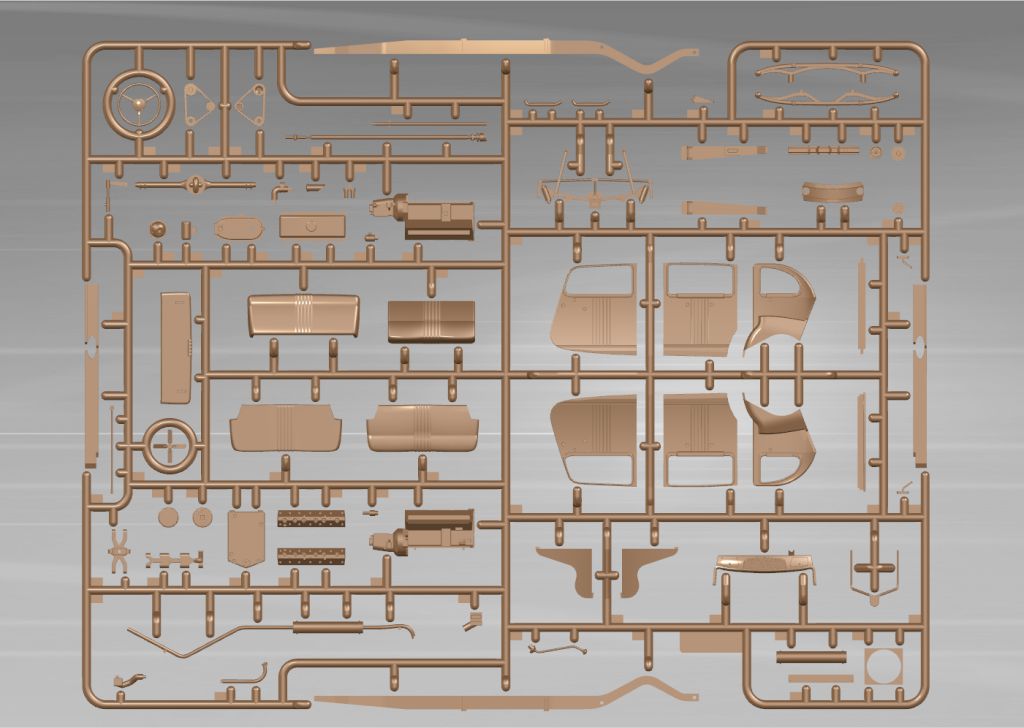 ICM 1/35 Packard Twelve (Model 1936), WWII Soviet Leader's Car with Passengers (5 figures) | 4823044402762