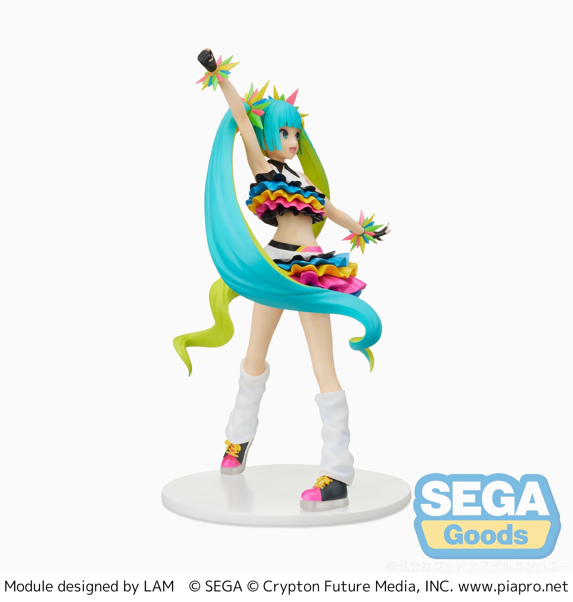 Hatsune Miku Series Figurizm Project Diva Mega39's Hatsune Miku - Catch the Wave Figure | 4570001956300