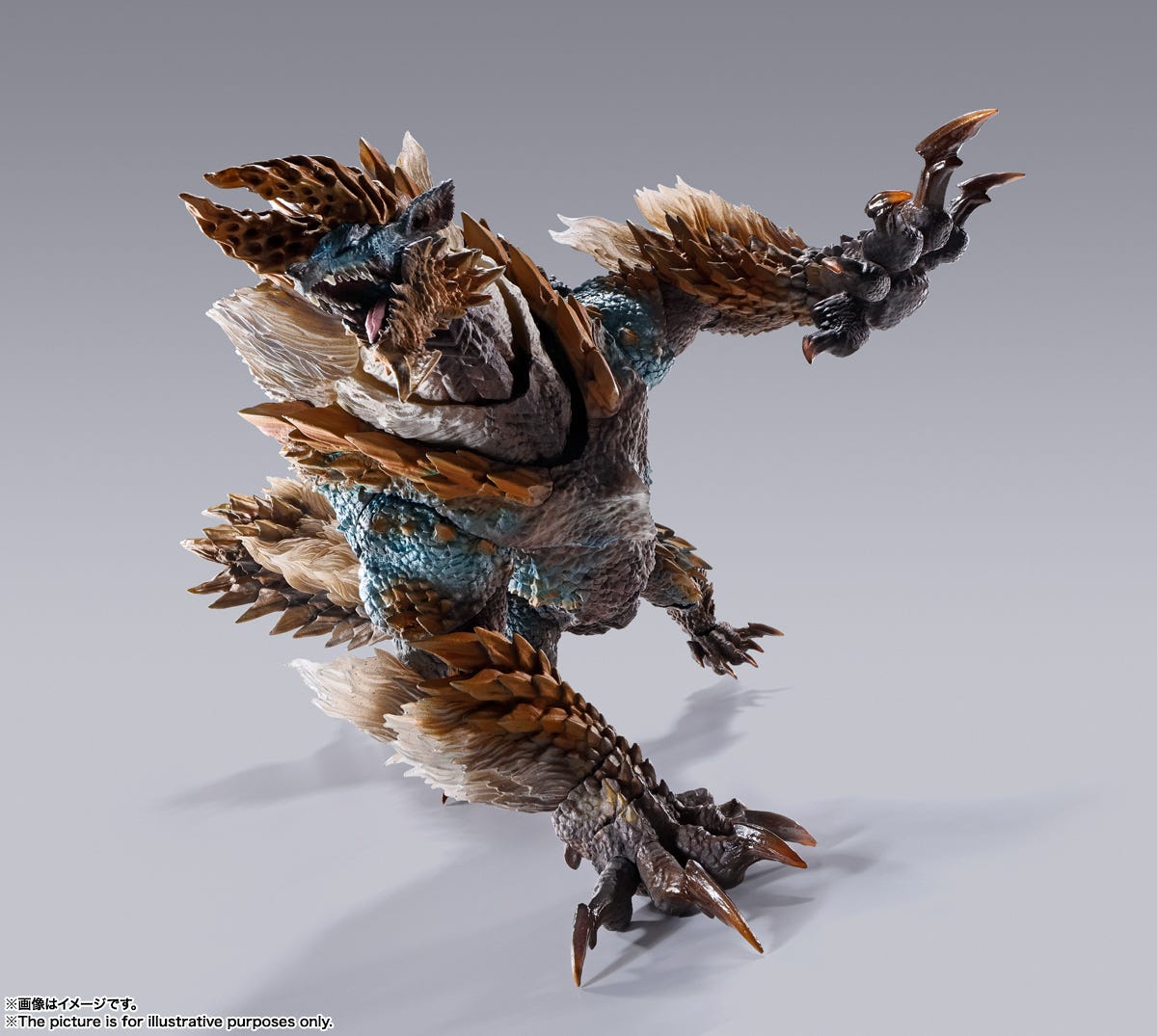 Bandai Spirits S.H.MonsterArts Zinogre Monster Hunter World Iceborne | 457310261471