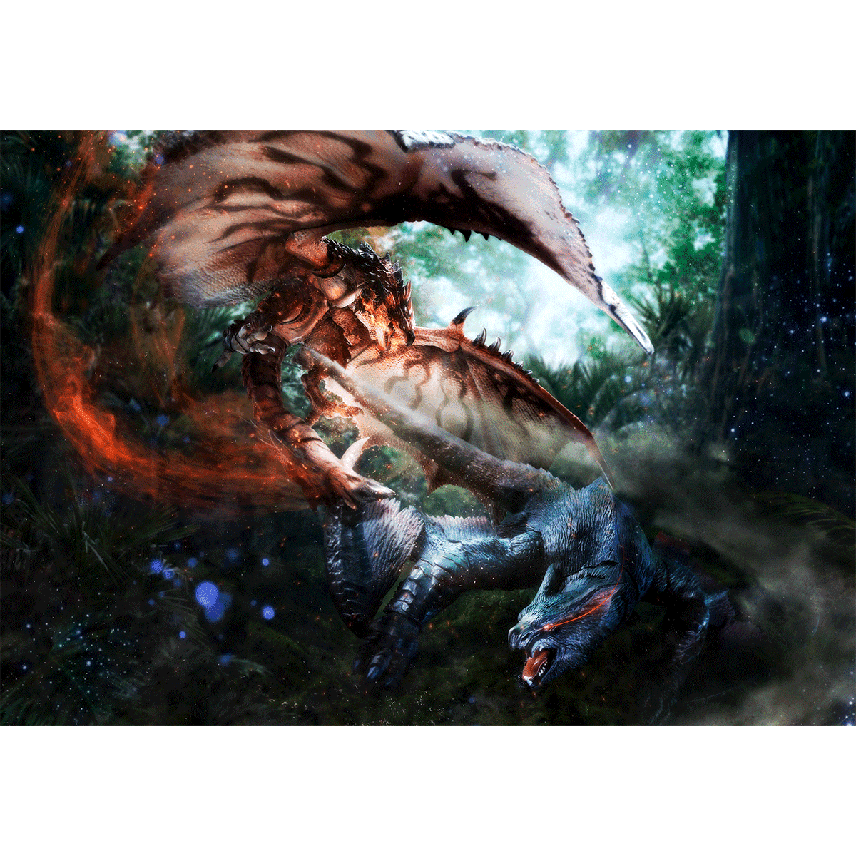 Bandai Tamashii Nations S.H. MonsterArts, Rathalos Dragon Monster Hunter | 457310260341