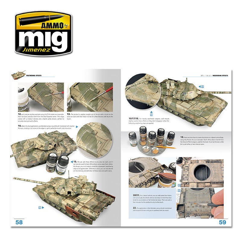 Ammo Mig Encyclopedia of Armour Modelling Techniques - Vol. 4: Weathering (English) | 8432074061533