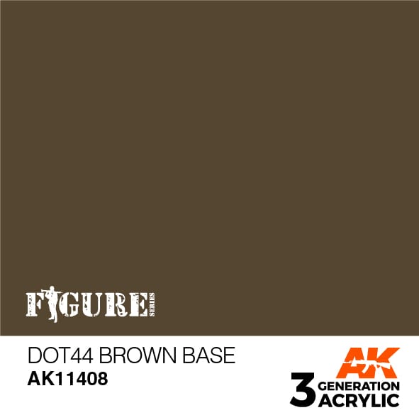 AK Interactive 3G Dot44 Brown Base | 8435568310742