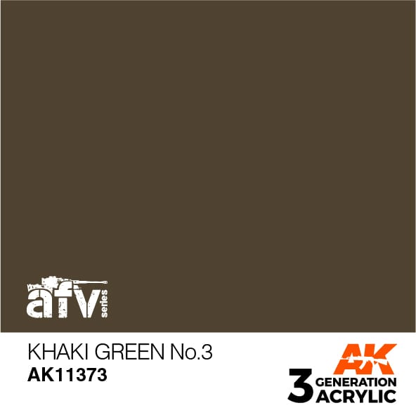 AK Interactive 3G Khaki green No.3 | 8435568310360