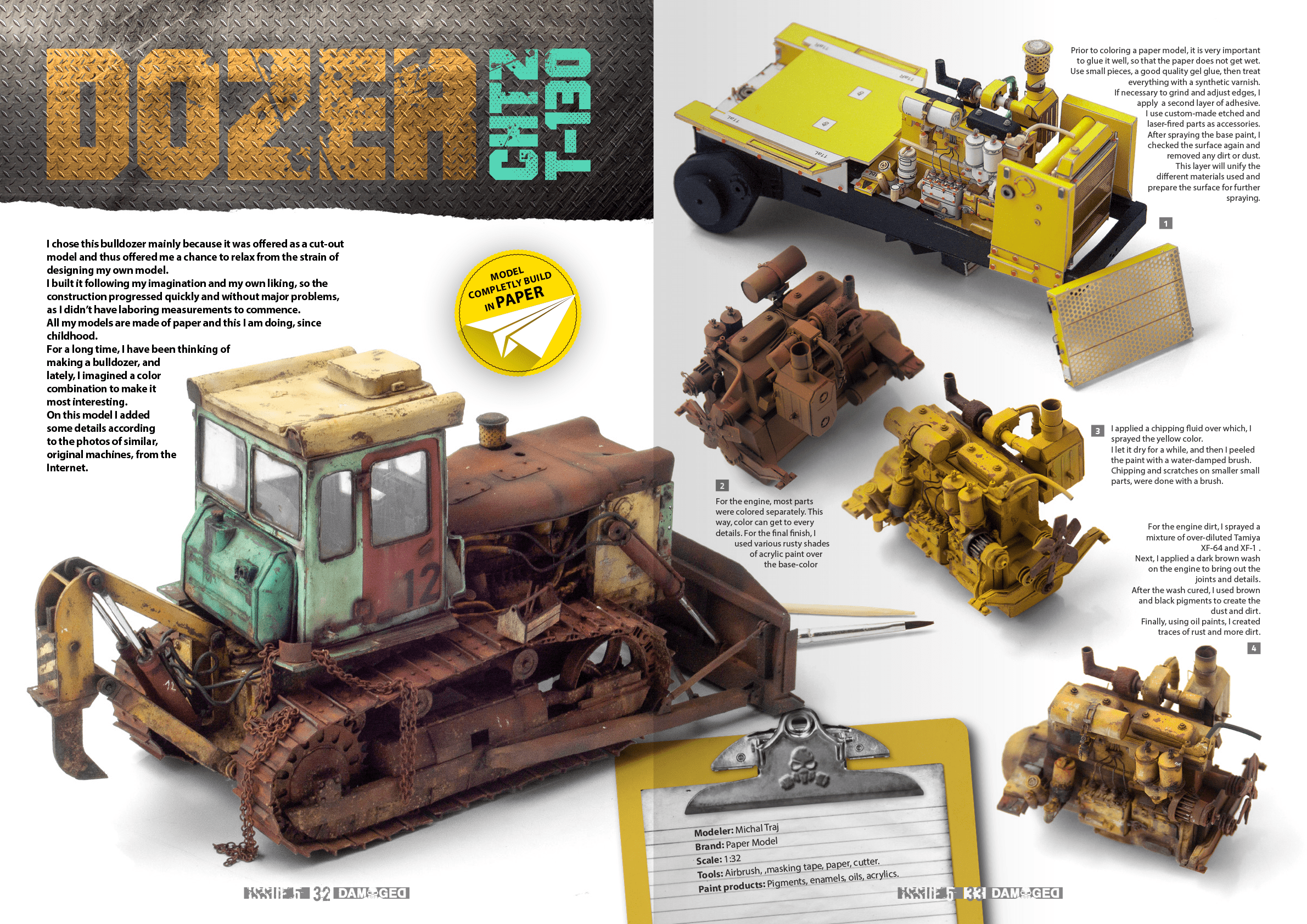 Abteilung502 DAMAGED, Worn and Weathered Models Magazine - 05 (English) | 8436564928276