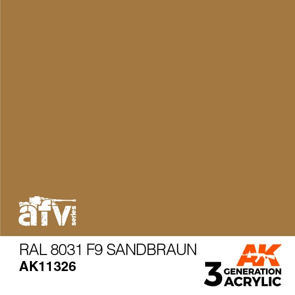 AK Interactive 3G RAL 8031 F9 Sandbraun | 8435568309890