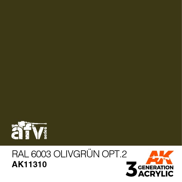 AK Interactive 3G RAL 6003 Olivgrün opt.2 | 8435568309739