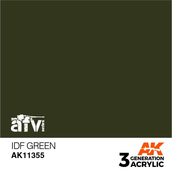 AK Interactive 3G IDF Green | 8435568310186