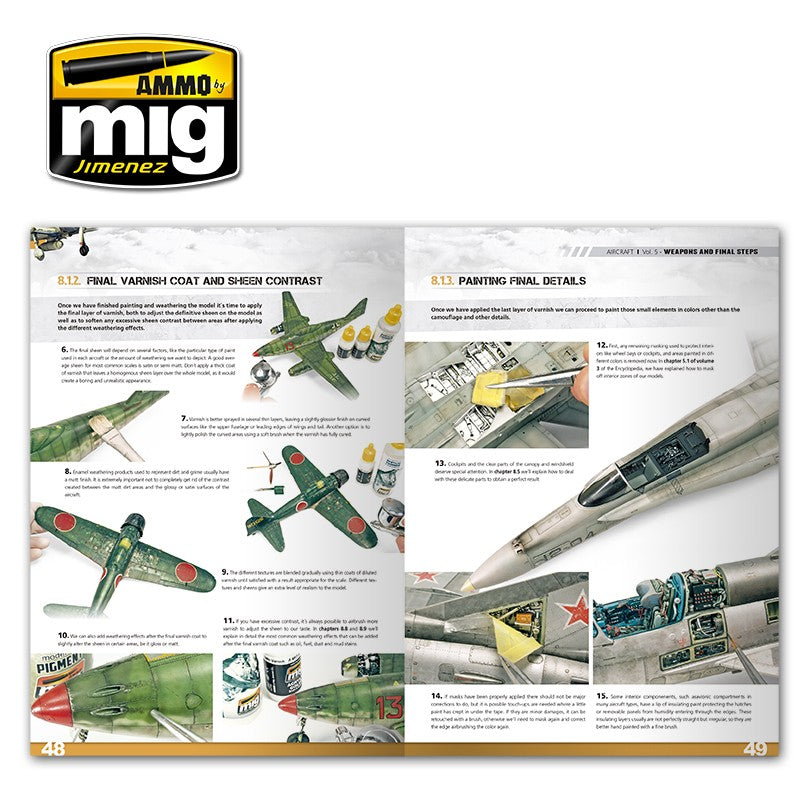 Ammo Mig Encyclopedia of Aircraft Modelling Techniques - Vol. 5: Final Steps (English) | 8432074060543