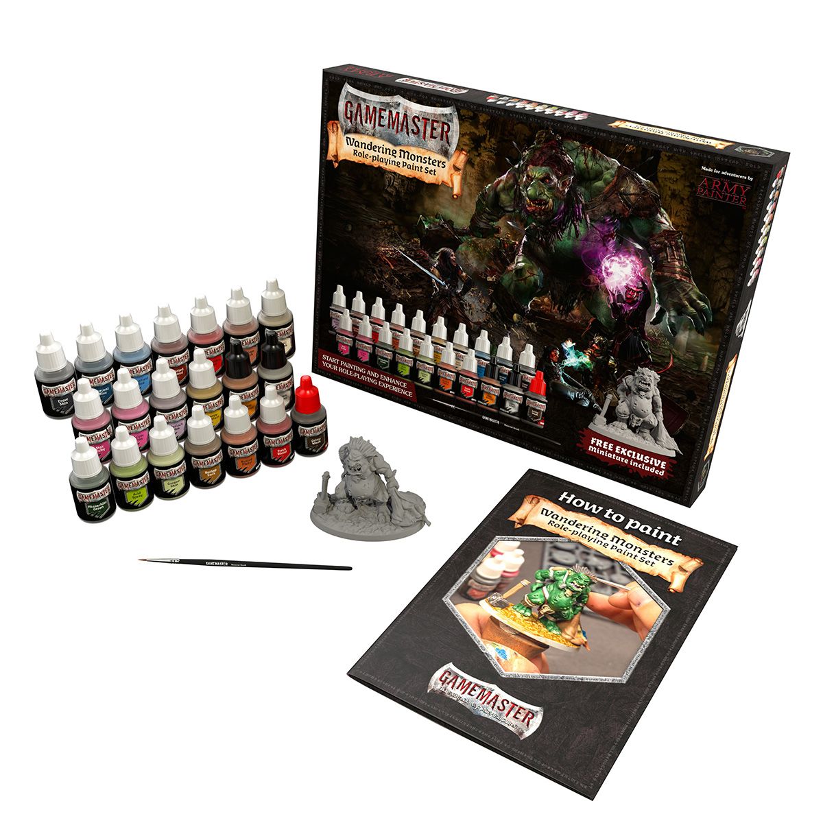 GAMEMASTER Wandering Monsters Paint Set | 5713799100510