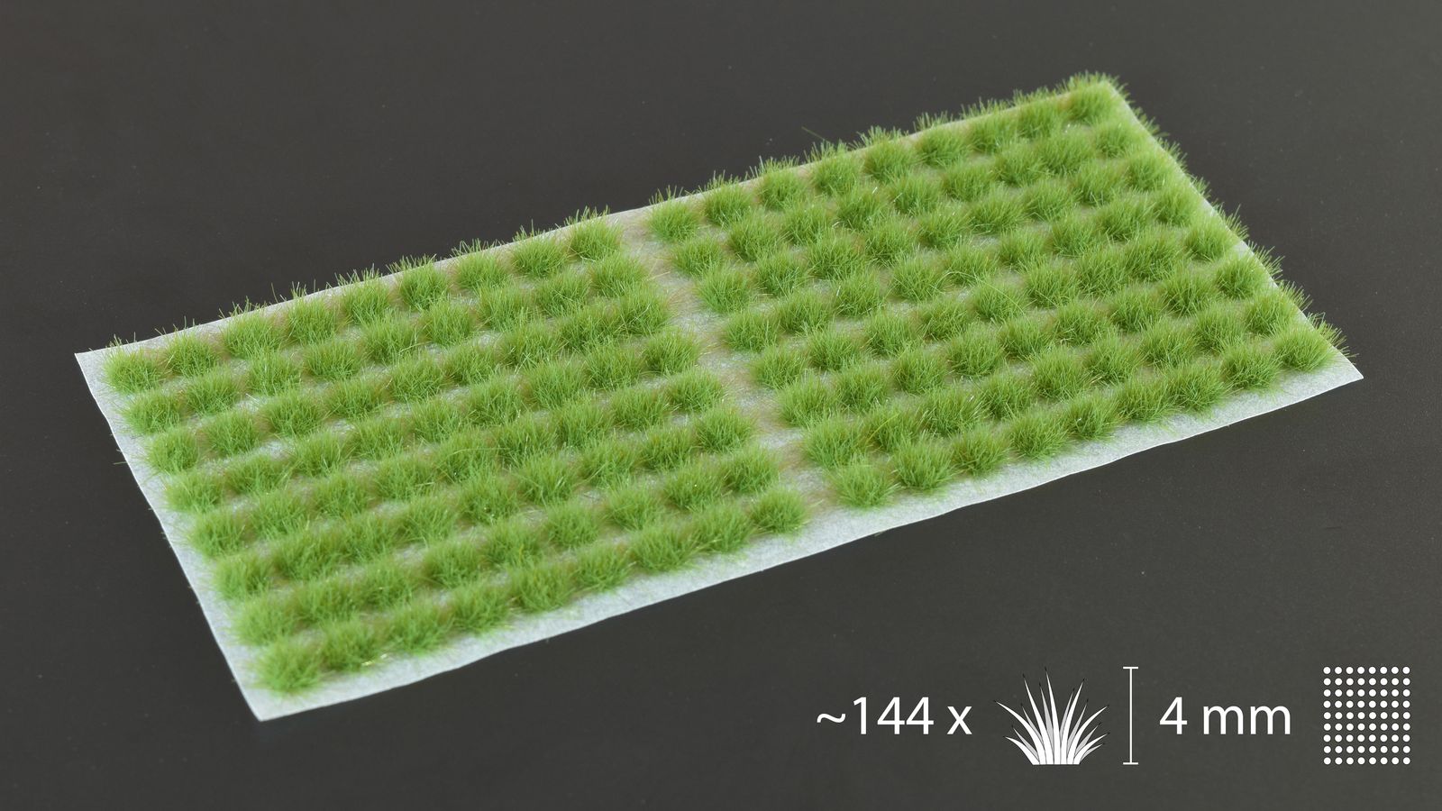 Gamers Grass Green 4mm Tuft - Small | 738956787903
