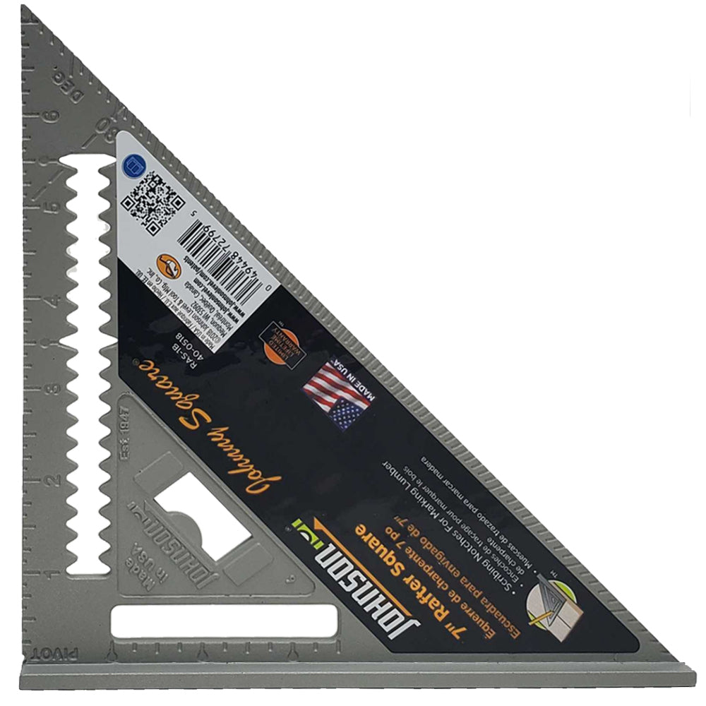 Johnson 7' Aluminum Rafter Angle Square | 49448727995
