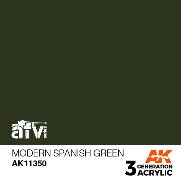 AK Interactive 3G Modern Spanish Green | 8435568310131