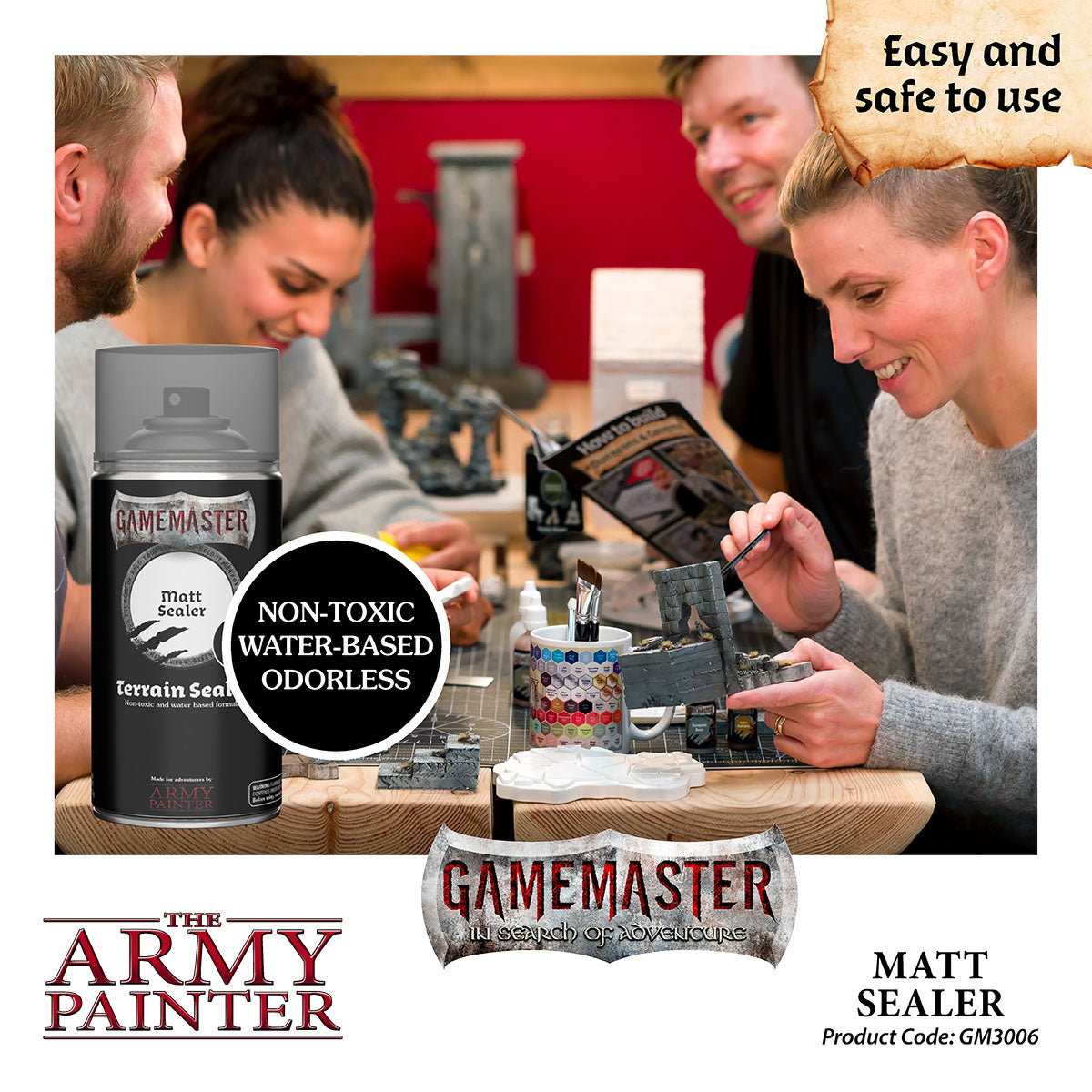 GAMEMASTER Terrain Sealer, Matt Sealer | 5713799300699