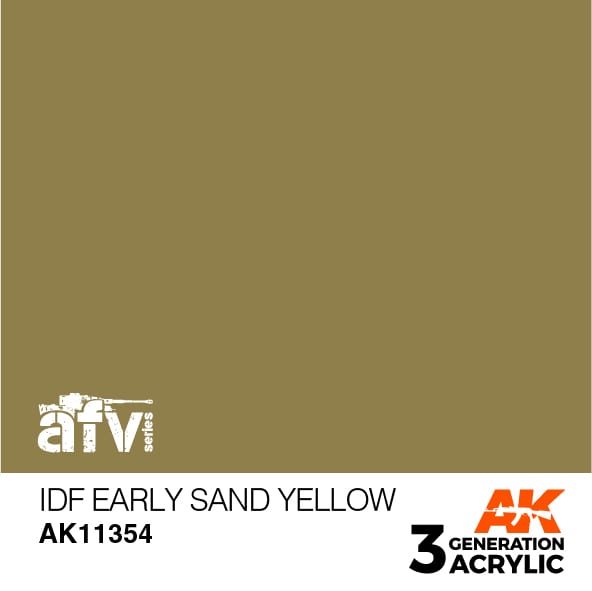 AK Interactive 3G IDF Early Sand Yellow | 8435568310179