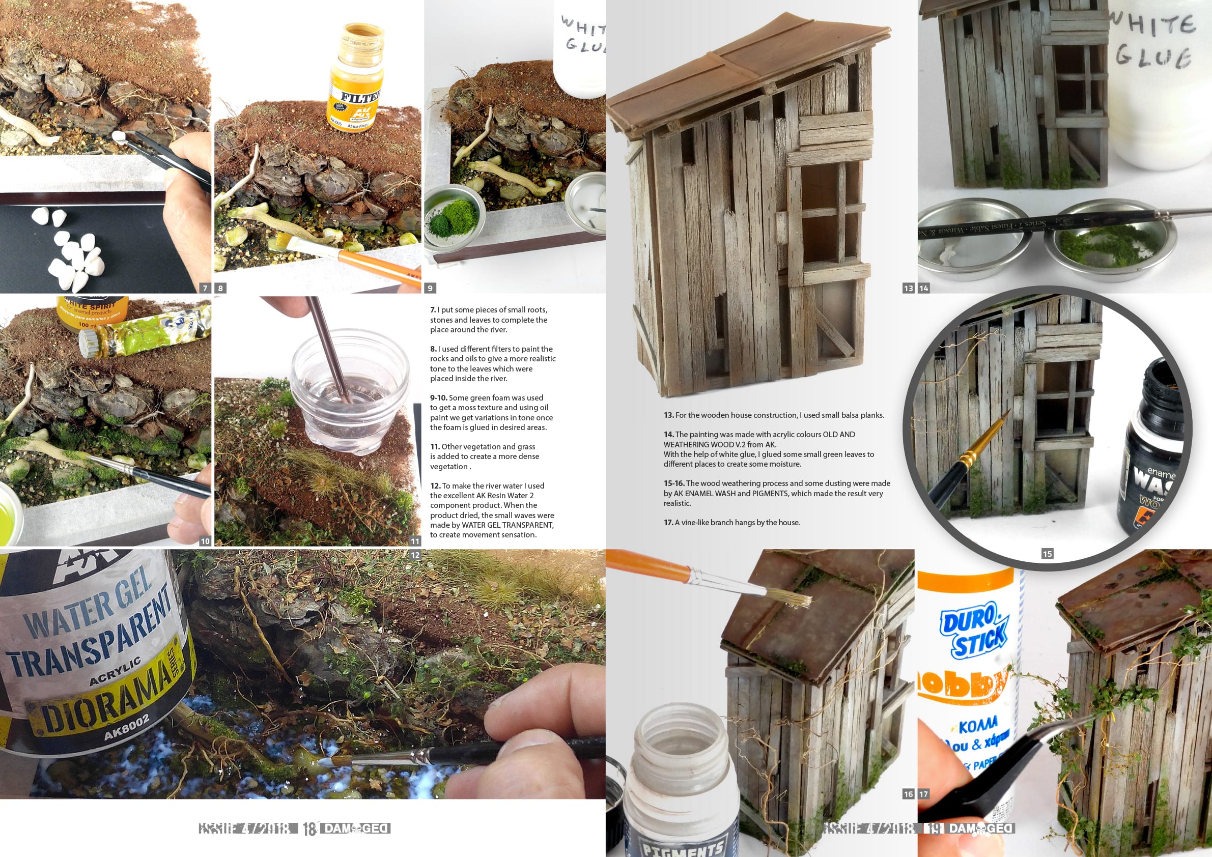 Abteilung502 DAMAGED, Worn and Weathered Models Magazine - 04 (English) | 8436564927385