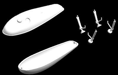 Bronco Models 1/48 Curtiss P-40C Warhawk US Army Air Force Fighter | 6970162330311