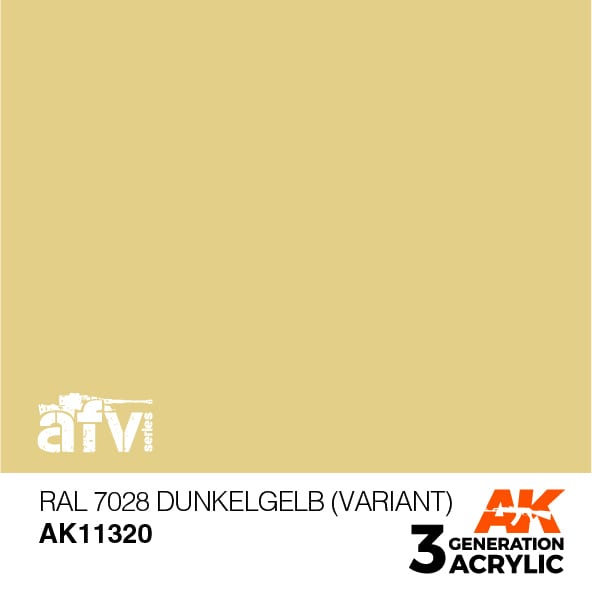AK Interactive 3G RAL 7028 Dunkelgelb (Variant) | 8435568309838