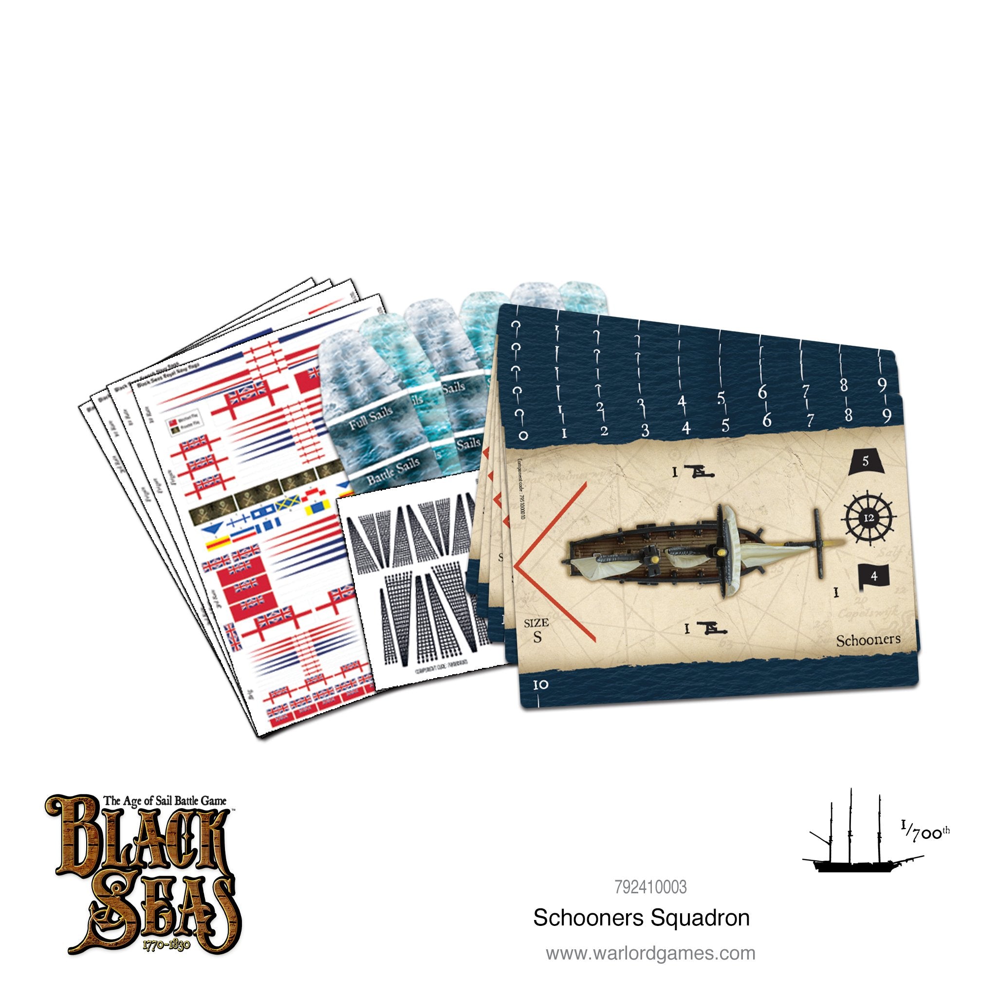 Black Powder Black Seas: Schooners squadron | 5060572505797