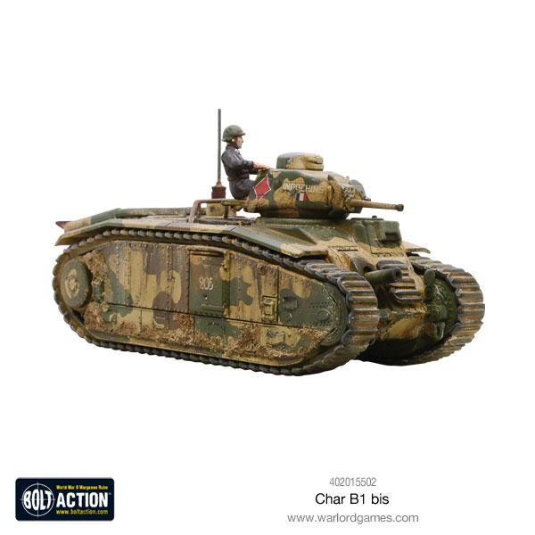 Bolt Action Char B1 bis (plastic boxset) | 5060393708513