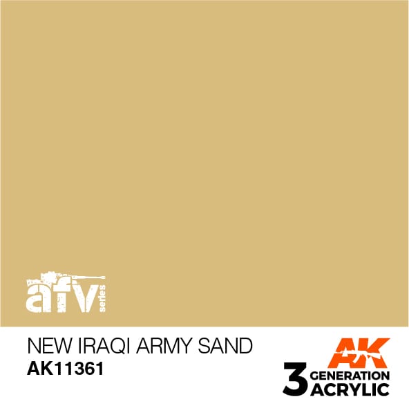 AK Interactive 3G New Iraqi Army Sand | 8435568310247