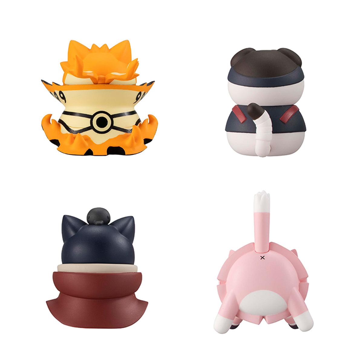 Megahouse Mega Cat Project Ver. Break OutFourth Great Ninja War, Set of 8(Window Package【With Gift】 "Naruto" | 4535123833946
