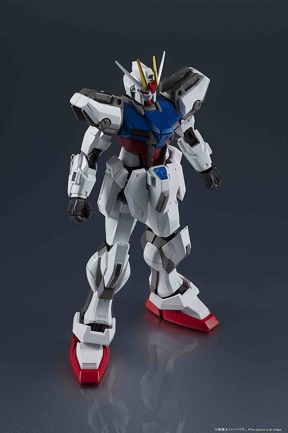 Bandai GAT-X105 Strike Gundam 'Mobile Suit Gundam SEED', Bandai Gundam Universe (5.9 Inch approx) | 851365007551