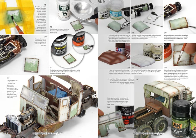 Abteilung502 DAMAGED, Worn and Weathered Models Magazine - 08 (English) | 8435568306202